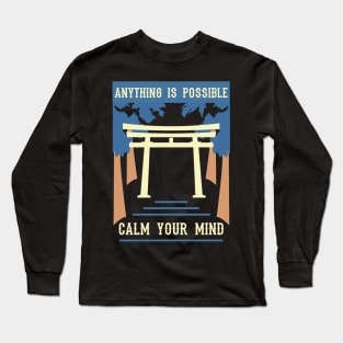 anything is possible calm your mind recolor 03 Long Sleeve T-Shirt